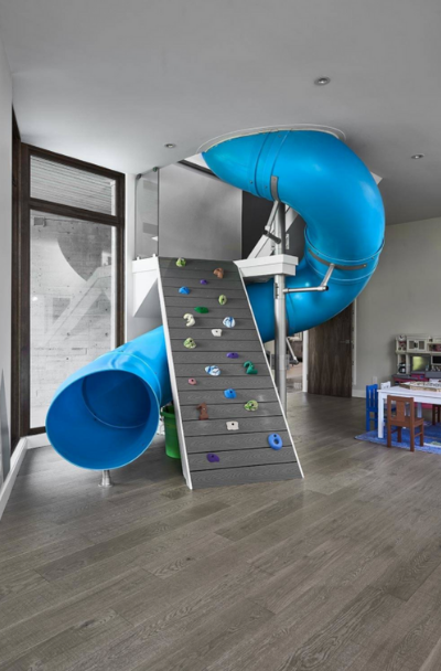 Indoor Stair Slide Ideas
