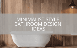 Minimalist Style Bathroom Design Ideas