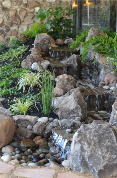 Backyard Garden Waterfall Ideas