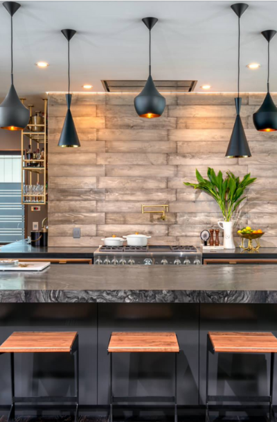 Wood Kitchen Backsplash Design Ideas