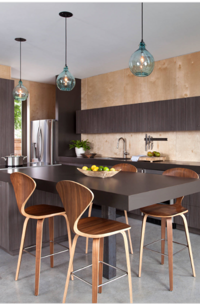Wood Kitchen Backsplash Design Ideas