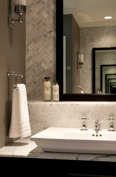 31 Bathroom Backsplash Ideas Sebring, Tile Backsplash Behind Bathroom Sink
