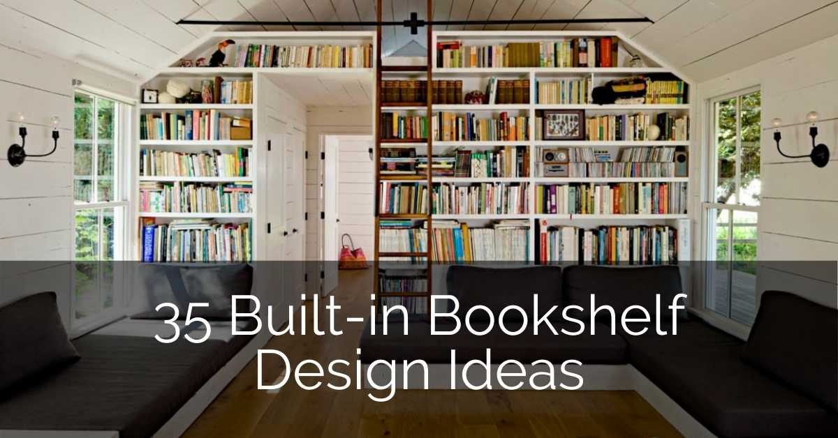 35 Built In Bookshelves Design Ideas, Built In Shelving Ideas