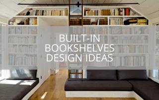 Built-In Bookshelves Design Ideas