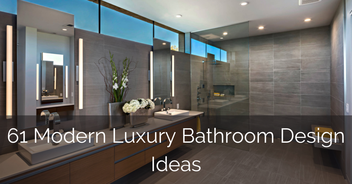 61 Modern Luxury Bathroom Design Ideas Sebring Build - Modern Master Bathroom Ideas 2021