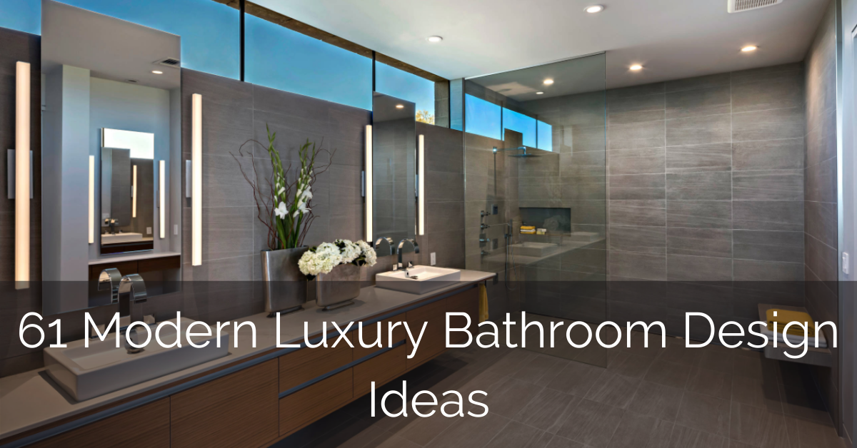 61 Modern Luxury Bathroom Design Ideas Sebring Design Build