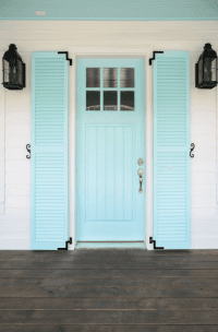 21 Houses with Blue Front Entry Door Ideas | Sebring Design Build