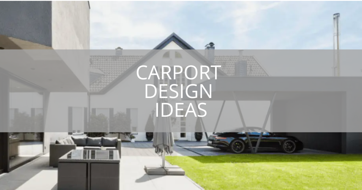 23 Carport Design Ideas