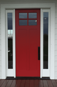 23 Houses with Red Front Entry Door Ideas | Sebring Design Build