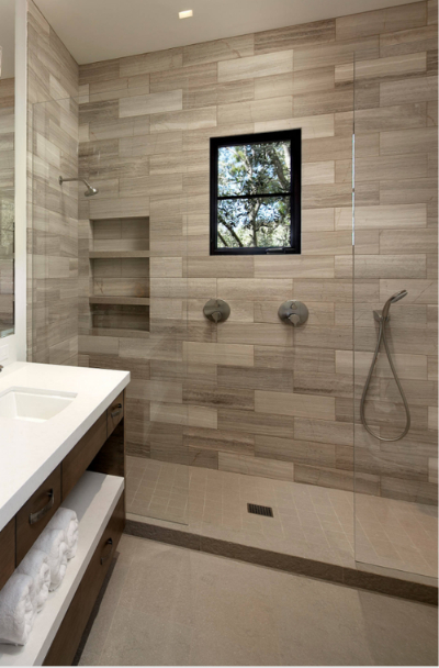31 Shower Window Design Ideas, Small Bathroom Windows In Shower