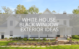 White House Black Window Exterior Ideas