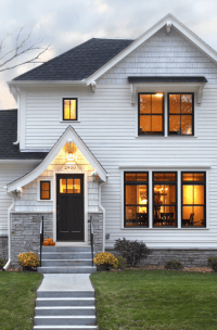 23 White House Black Window Exterior Ideas | Sebring Design Build