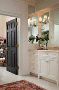 31 Black Interior Doors With White Trim Ideas - | Sebring Design Build