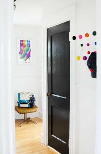 31 Black Interior Doors With White Trim Ideas