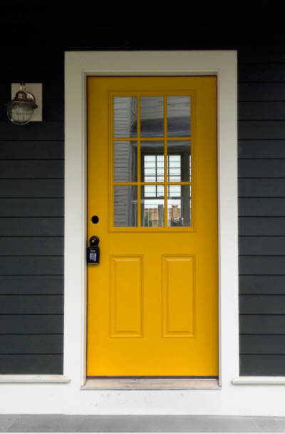 yellow-front-entry-door-ideas