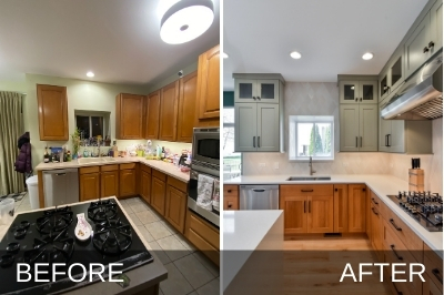 Bollingbrook Kitchen Before and After