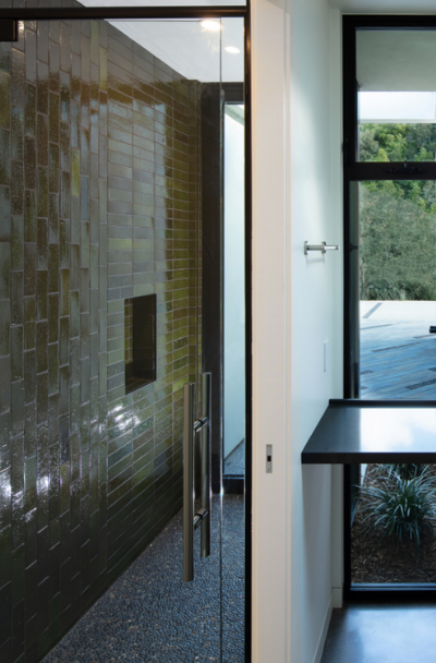 black-framed-gridscape-industrial-shower-door-ideas