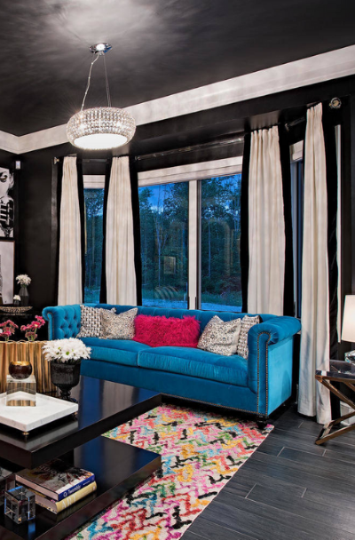 Black Trim / 8 Reasons To Paint Your Interior Trim Black : Black and ...