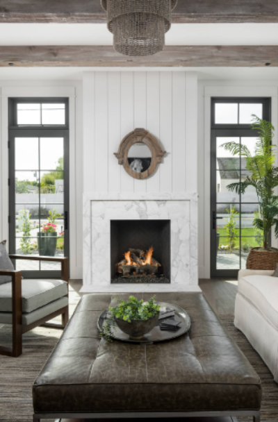 Shiplap Fireplace Wall Design Ideas