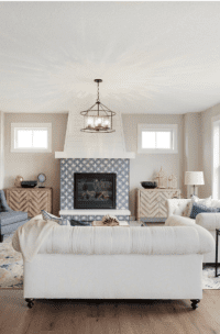 23 Shiplap Fireplace Wall Design Ideas 