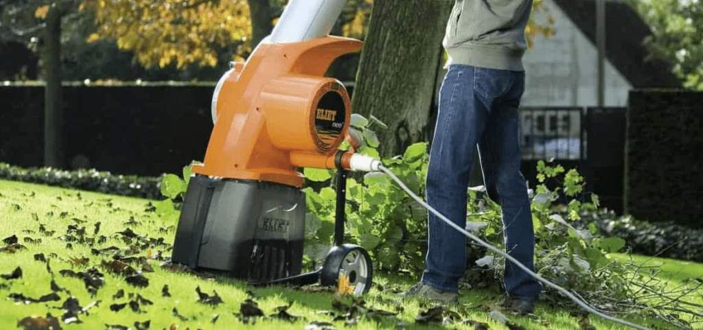Electric Wood Chipper Shredder Garden Tools Accessories Yard Leaves Weed Mulcher 