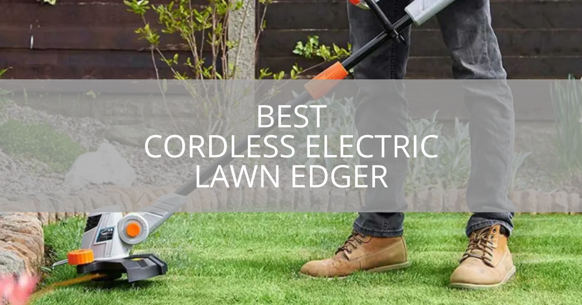 Best Cordless Electric Lawn Edger
