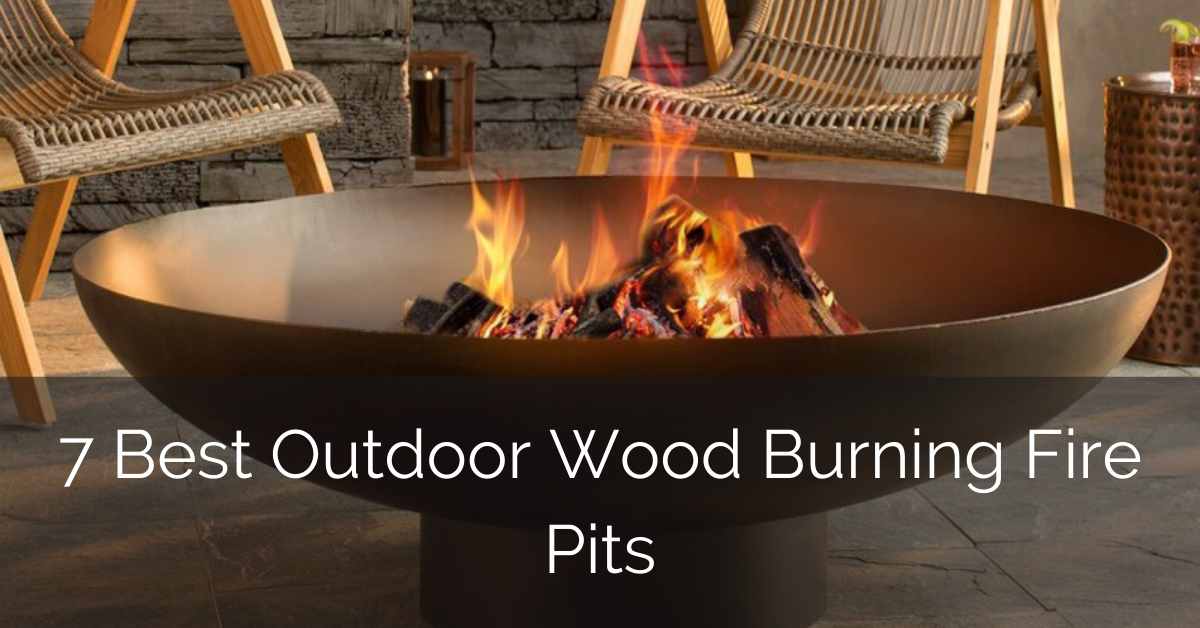 7 Best Outdoor Wood Burning Fire Pits, Heat Resistant Rocks For Wood Fire Pit