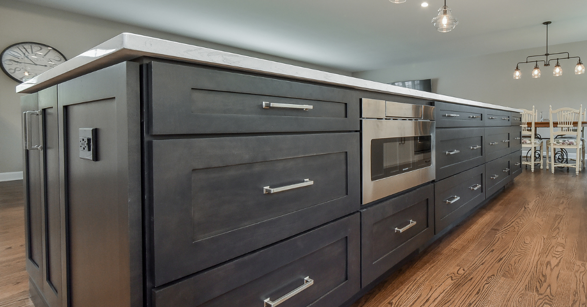 custom kitchen island bench