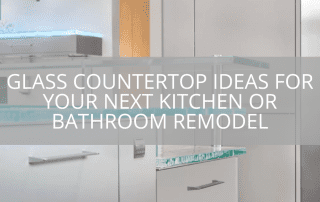 Glass Countertop Ideas For Your Next Kitchen or Bathroom Remodel