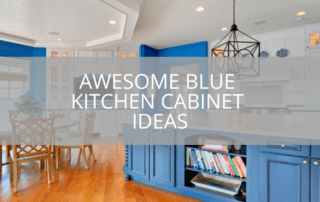 Awesome Blue Kitchen Cabinet Ideas