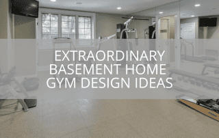 Extraordinary Basement Home Gym Design Ideas