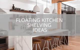 Floating Kitchen Shelving Ideas
