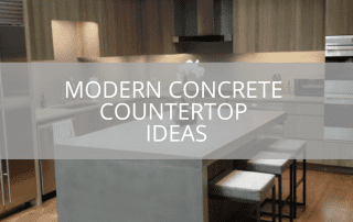Modern Concrete Countertop Ideas