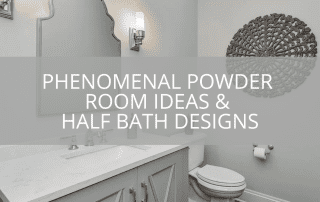 Phenomenal Powder Room Ideas & Half Bath Designs