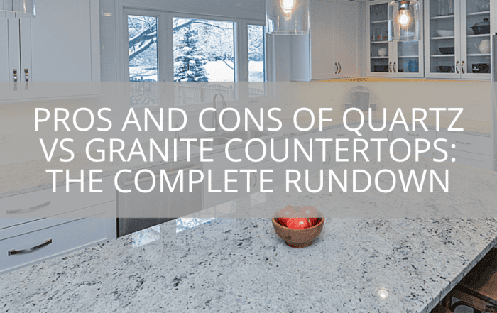 Quartz vs Granite Countertops Archives | Sebring Design Build