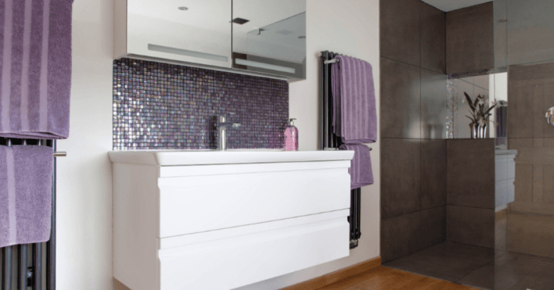 Purple Tile Design Ideas For Your Kitchen 800x419 