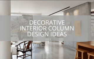 Decorative Interior Column Design Ideas