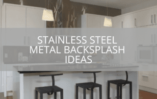 Stainless Steel Metal Backsplash Ideas