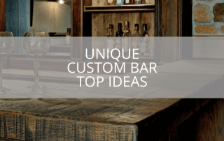 Unique Custom Bar Top Ideas