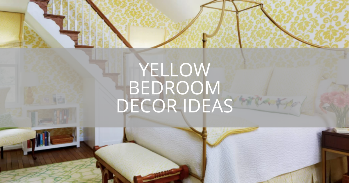 Yellow Bedroom Decor Ideas