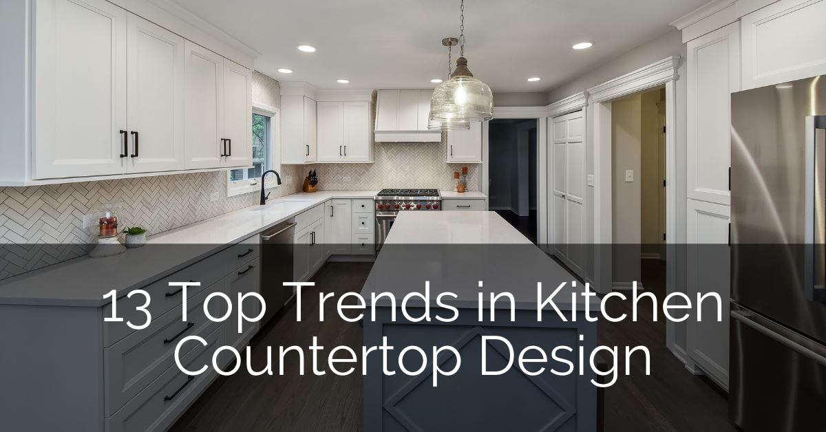 Kitchen Countertop Design, What Countertops Are Trending
