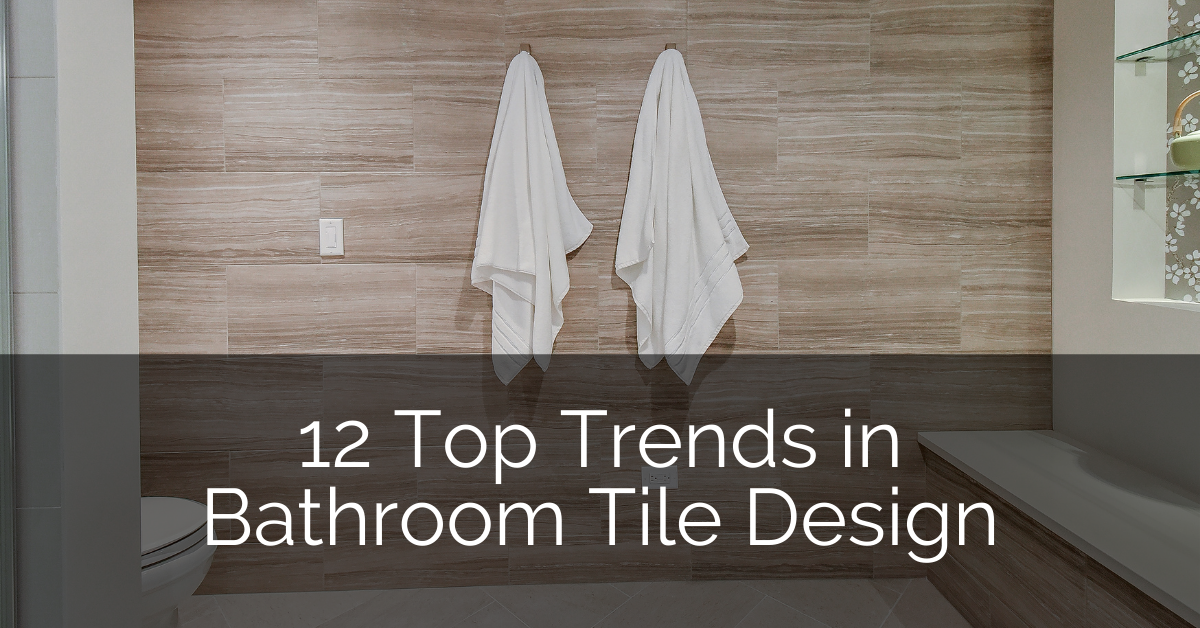 12 Top Trends In Bathroom Tile Design, Light Gray Bathroom Tile Ideas