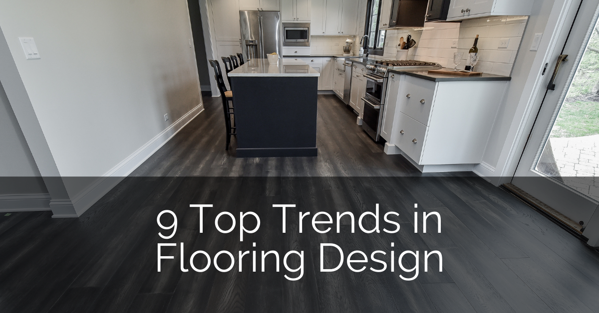 9 Top Trends In Flooring Design For, Color Tile Vinyl Flooring Kitchen