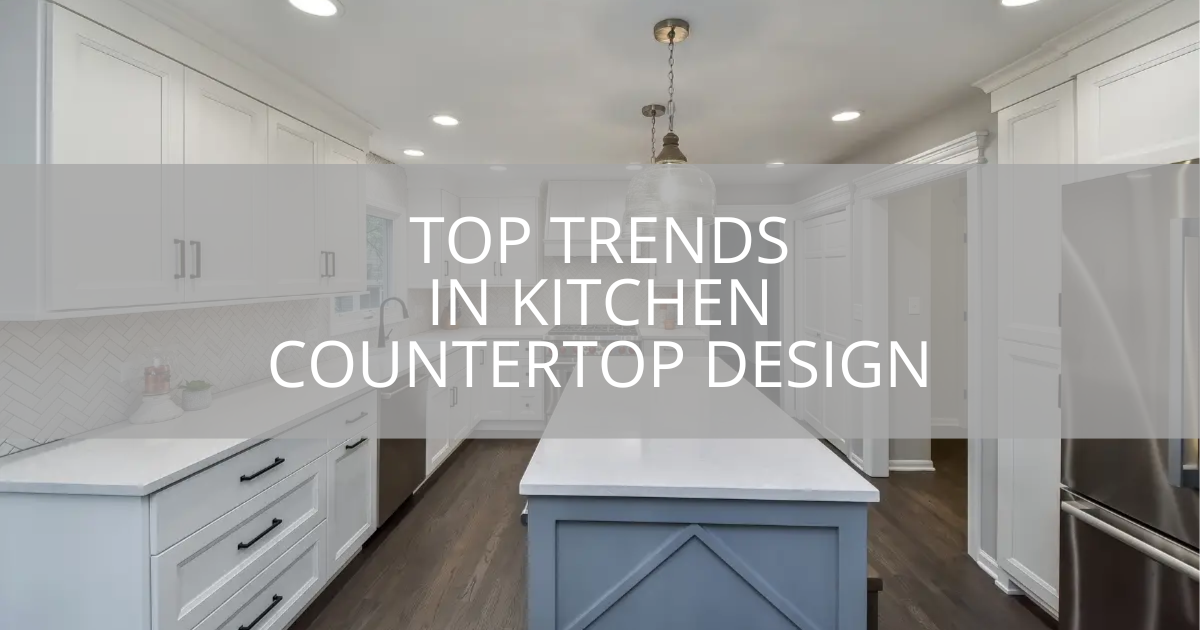 9 High Tendencies in Kitchen Countertop Design In 2024