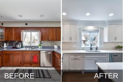 Kitchen Remodel Before & After Pictures