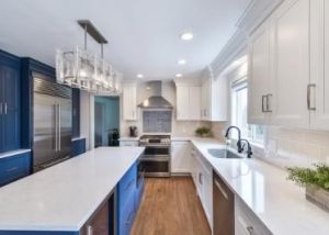 Naperville Blue & White Kitchen