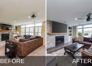 Geneva Basement Remodel B&A