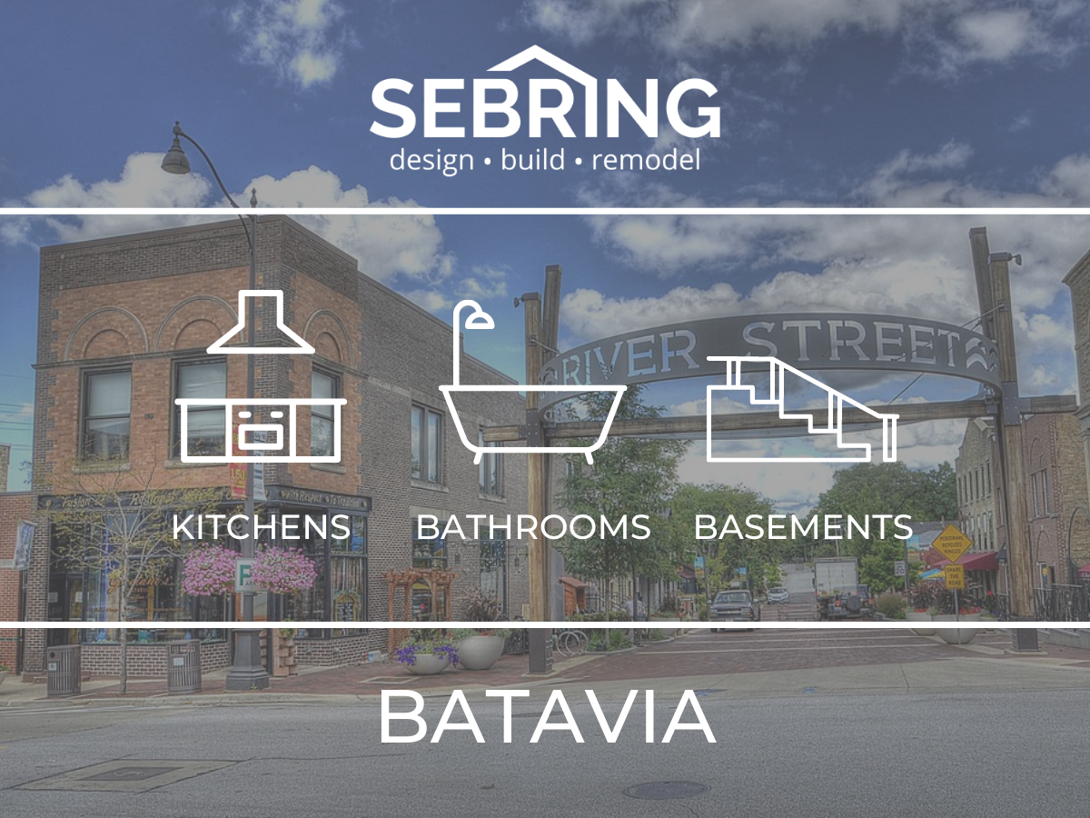 Kitchen Remodeling Batavia, Bathroom Remodeling Batavia and Basement