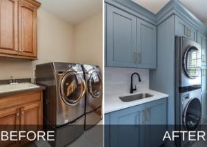 Laundry/Mudroom Before & After Pictures