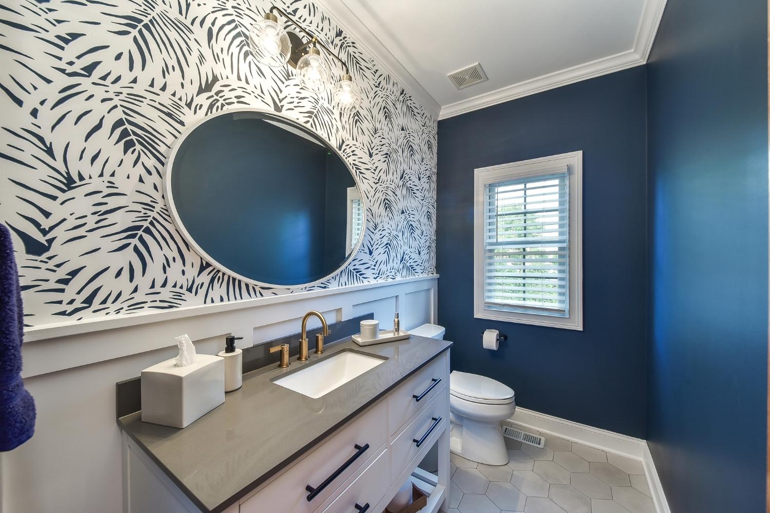 Hall Bathroom and Powder Room Pictures